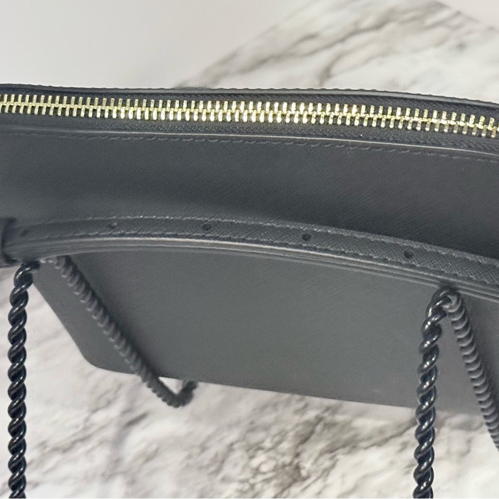 Michael Kors Jet Set Travel Dome Crossbody – Black Saffiano Leather (NWT) - Picture 4 of 11